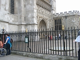 Jenn Enters Westminster Abbey